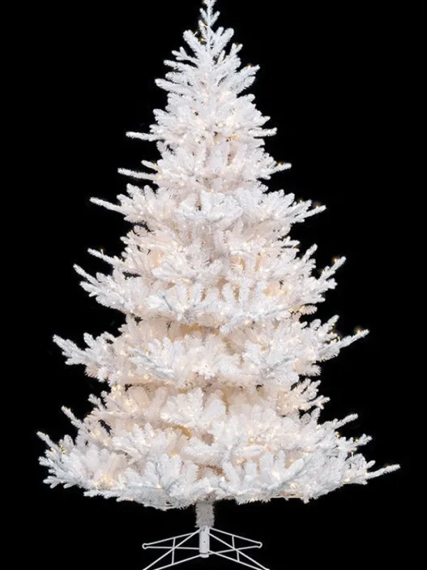 Aldik Home Pre Lit Christmas Trees<Blizzard White Pine LED 12 Feet Warm / Cool