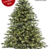 Aldik Home Pre Lit Christmas Trees<Deluxe Canyon Spruce Always Lit 9 FT