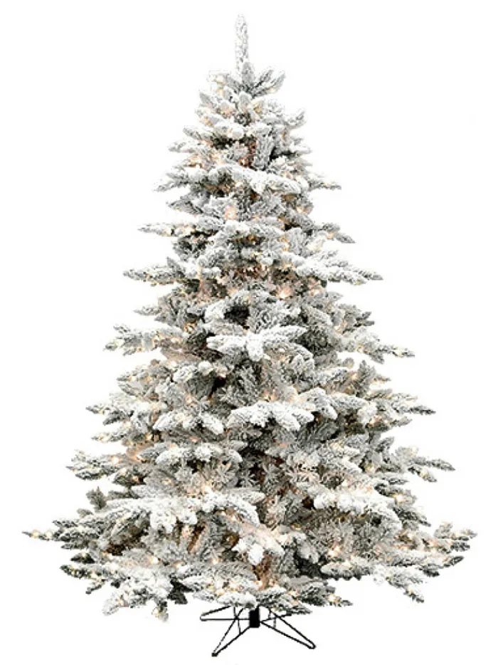 deluxe_flocked_arctic__fe_0.webp Aldik Home Flocked Christmas Trees | Tall Christmas Trees<Deluxe Flocked Arctic 10 Feet