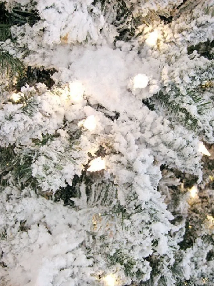 deluxe_flocked_arctic__fe_1.webp Aldik Home Flocked Christmas Trees | Tall Christmas Trees<Deluxe Flocked Arctic 10 Feet