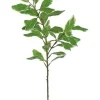 Aldik Home Tropical Plants & Flowers<Ficus Leaf Branch 29 in. Green / White