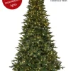 Aldik Home Slim Christmas Trees | Pre Lit Christmas Trees<Forest Sierra Always Lit 7.5 FT