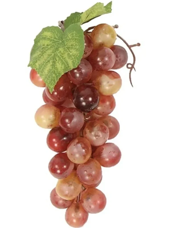 Aldik Home Fruit And Vegetables<Grape Cluster 7 in. Burgundy