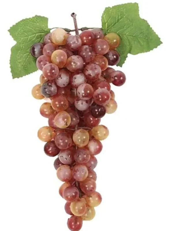 Aldik Home Fruit And Vegetables<Grape Cluster 11 in. Burgundy