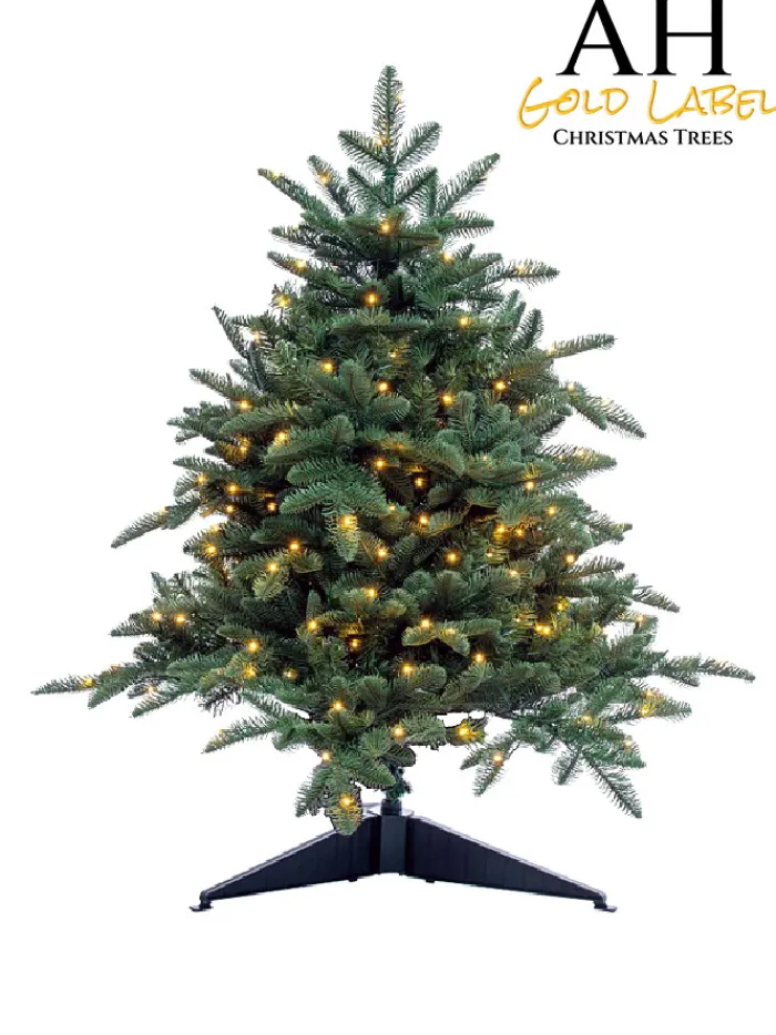 king_noble_fir_led__ft_0-1.webp Aldik Home Small Christmas Trees | Pre Lit Christmas Trees<King Noble Fir LED 3 FT