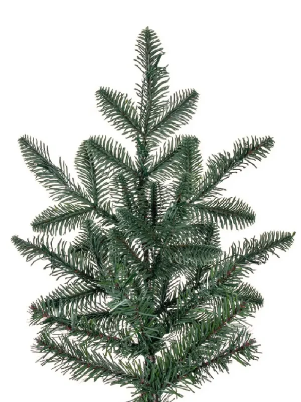 Aldik Home Small Christmas Trees | Pre Lit Christmas Trees<King Noble Fir LED 3 FT
