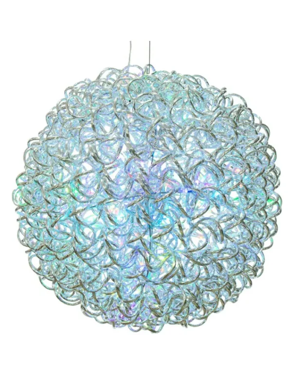 Aldik Home Outdoor Christmas Lights<LED Spiral Orb 18 in. RGB