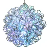 Aldik Home Outdoor Christmas Lights<LED Spiral Orb 10 in. RGB