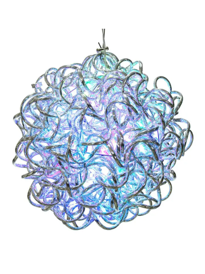 led_spiral_orb__in_rgb_0.webp Aldik Home Outdoor Christmas Lights<LED Spiral Orb 10 in. RGB