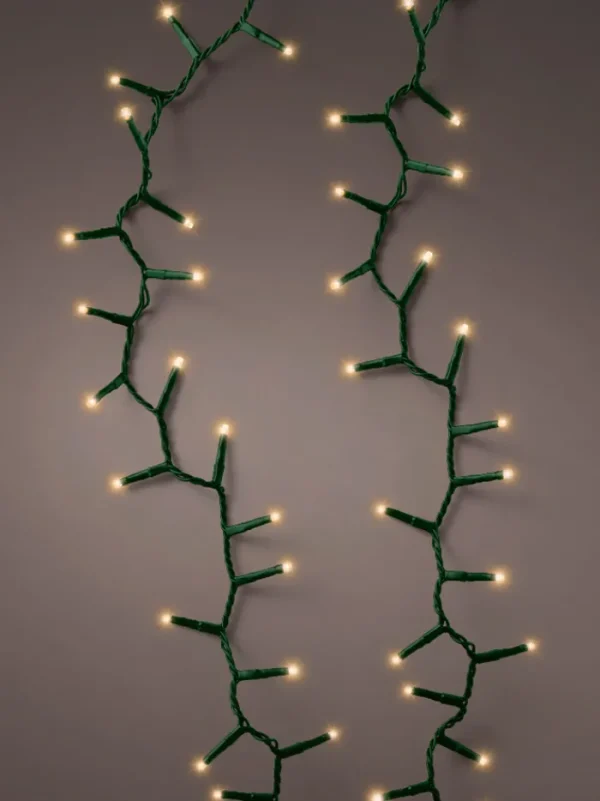 Aldik Home Outdoor Christmas Lights<LEDs Connect Compact 36 FT - 500 Lights (Warm White)