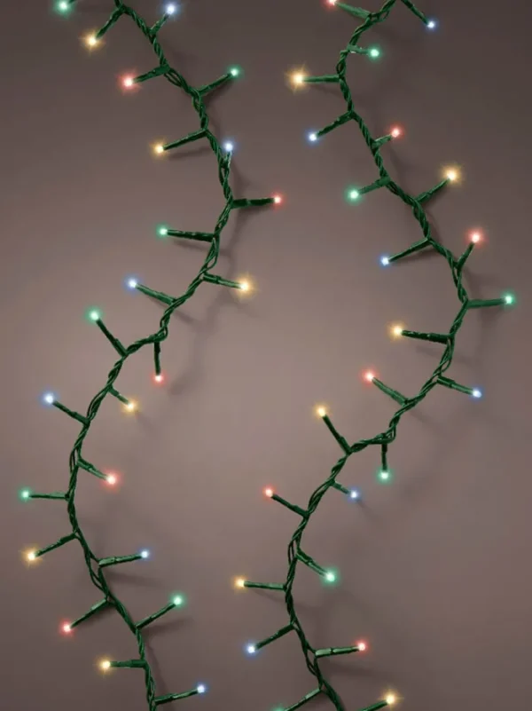 Aldik Home Outdoor Christmas Lights<LEDs Connect Compact 36 FT - 500 Lights (Multi)