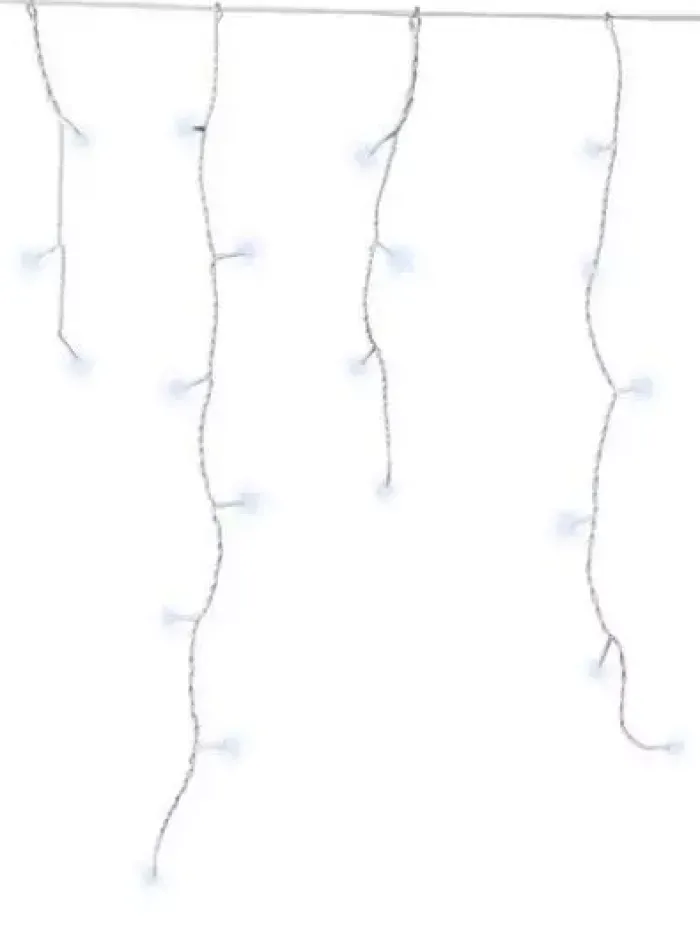 leds_connect_icicles__ft__0.webp Aldik Home Outdoor Christmas Lights<LEDs Connect Icicles 24 FT - 250 Lights (Cool White)