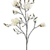 Aldik Home Artificial Tree Branches<Magnolia Spray 40 in. Cream