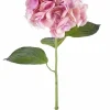 Aldik Home Natural Touch Silk Flowers<Natural Touch Hydrangea 25 in. Deep Lavender