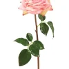 Aldik Home Natural Touch Silk Flowers | Silk Roses<Natural Touch Rose Westminster 20.5 in. Pink