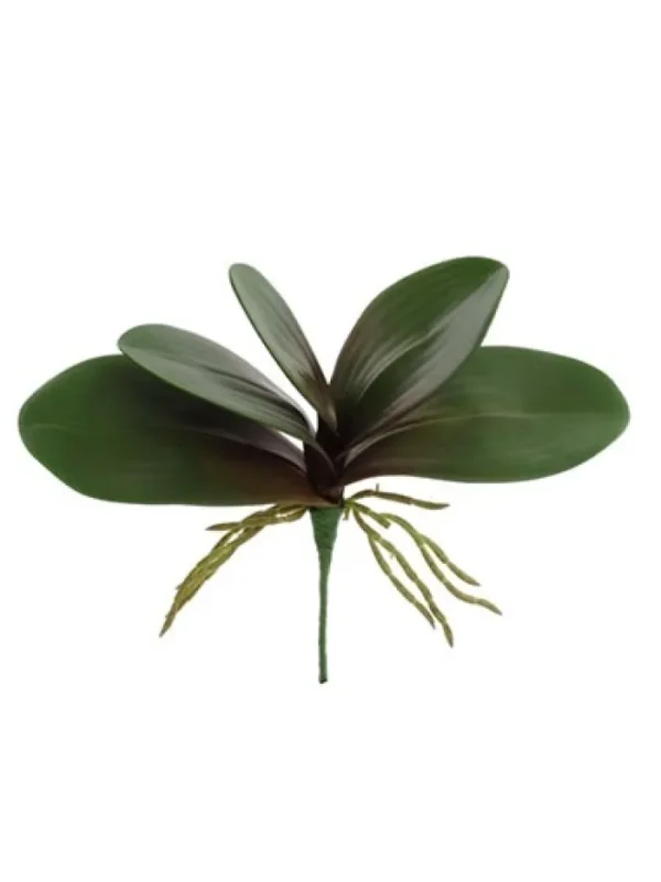 Aldik Home Silk Orchids<Phalaenopsis Leaf 11 in.