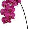 Aldik Home Silk Orchids<Phalaenopsis Spray 37.5 in. Fuchsia