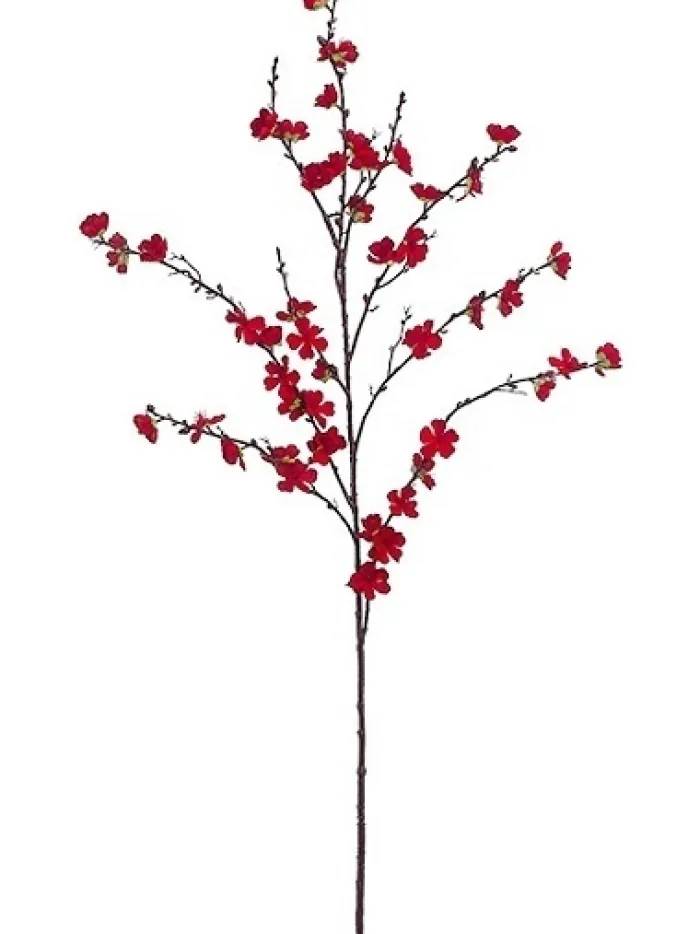 plum_blossom__in_red_0.webp Aldik Home Artificial Tree Branches<Plum Blossom 50 in. Red