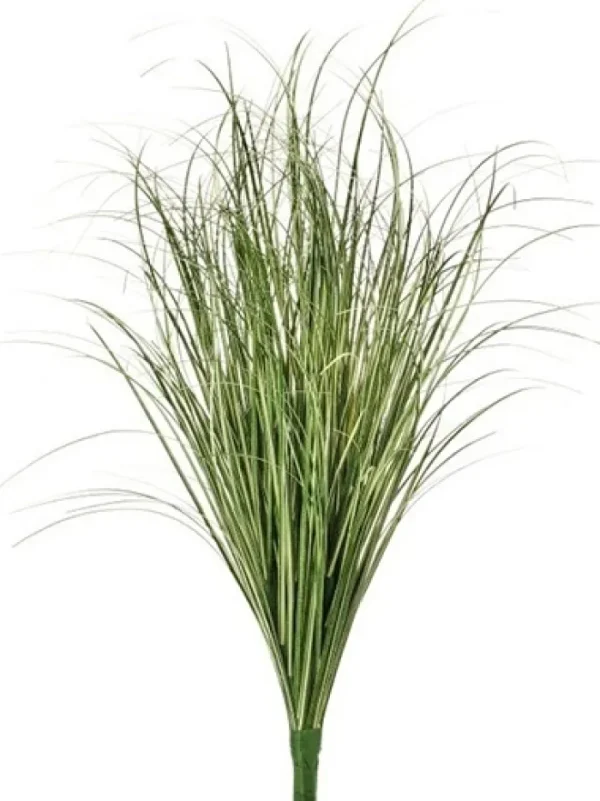 Aldik Home Artificial Grasses<PVC Deluxe Grass Bush 26 in. Variegated