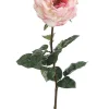 Aldik Home Natural Touch Silk Flowers | Silk Roses<Rose Orlane 25.5in Cream/Pink
