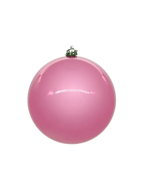 Aldik Home Seamless Shatterproof Ornaments<Seamless Shatterproof Pearl Pink 4 in. - Case of 72