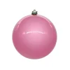 Aldik Home Seamless Shatterproof Ornaments<Seamless Shatterproof Pearl Pink 4.75 in. - Case of 48