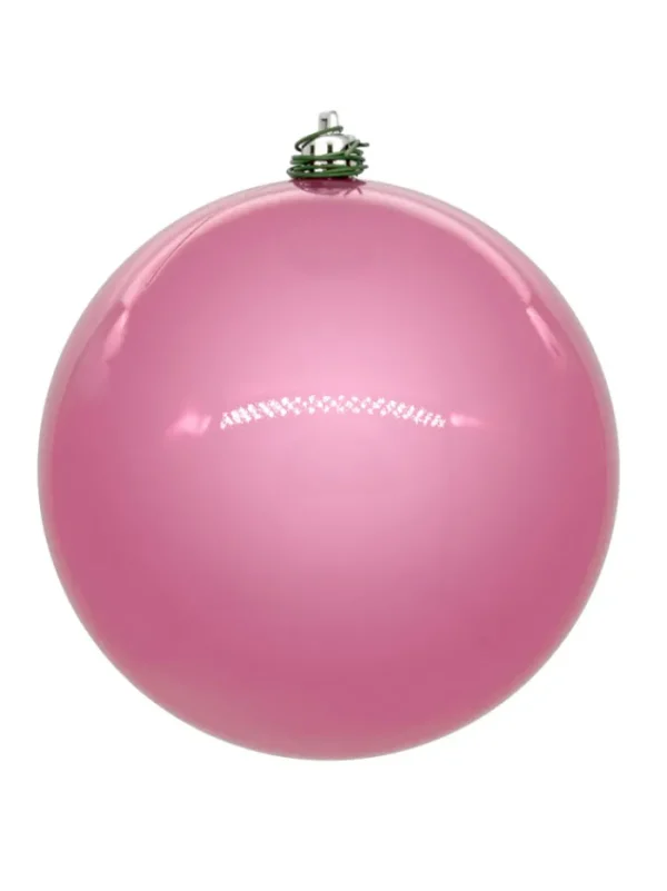Aldik Home Seamless Shatterproof Ornaments<Seamless Shatterproof Pearl Pink 10 in. - Case of 8
