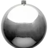 Aldik Home Seamless Shatterproof Ornaments<Seamless Shatterproof Shiny Silver 12 in.