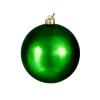 Aldik Home Seamless Shatterproof Ornaments<Seamless Shatterproof Shiny Green 4 in. - Case of 72