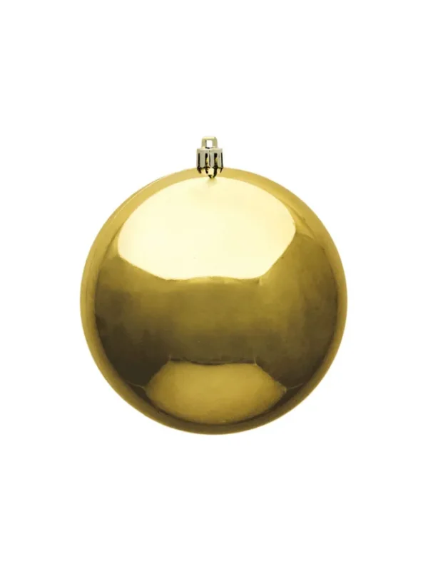 Aldik Home Seamless Shatterproof Ornaments<Seamless Shatterproof Shiny Gold 4 in. - Case of 72