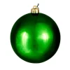 Aldik Home Seamless Shatterproof Ornaments<Seamless Shatterproof Shiny Green 6 in. - Case of 24