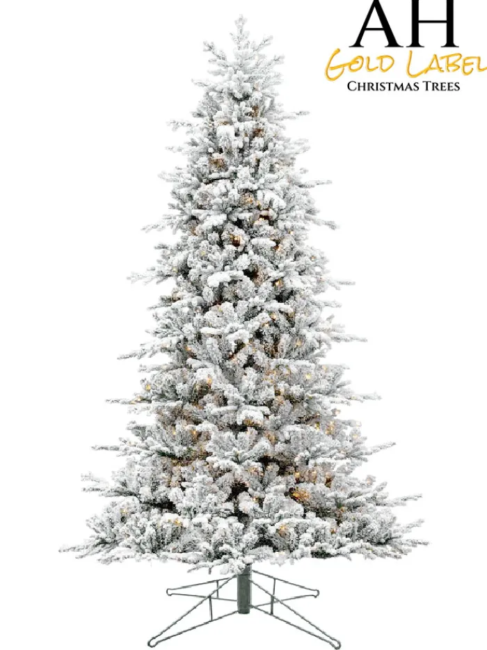 snowy_bryce_canyon_led__f_0-1.webp Aldik Home Flocked Christmas Trees | Pre Lit Christmas Trees<Snowy Bryce Canyon LED 7.5 FT