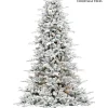 Aldik Home Flocked Christmas Trees | Tall Christmas Trees<Snowy Bryce Canyon LED 10 FT