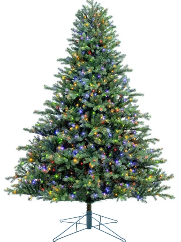 virginia_fir_led__ft__col_3.webp Aldik Home Pre Lit Christmas Trees | Tall Christmas Trees<Virginia Fir LED 7.5 FT - Color Switch