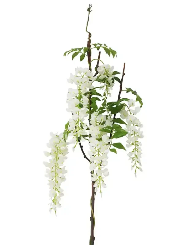 Aldik Home Artificial Tree Branches<Wisteria 55.5 in. White