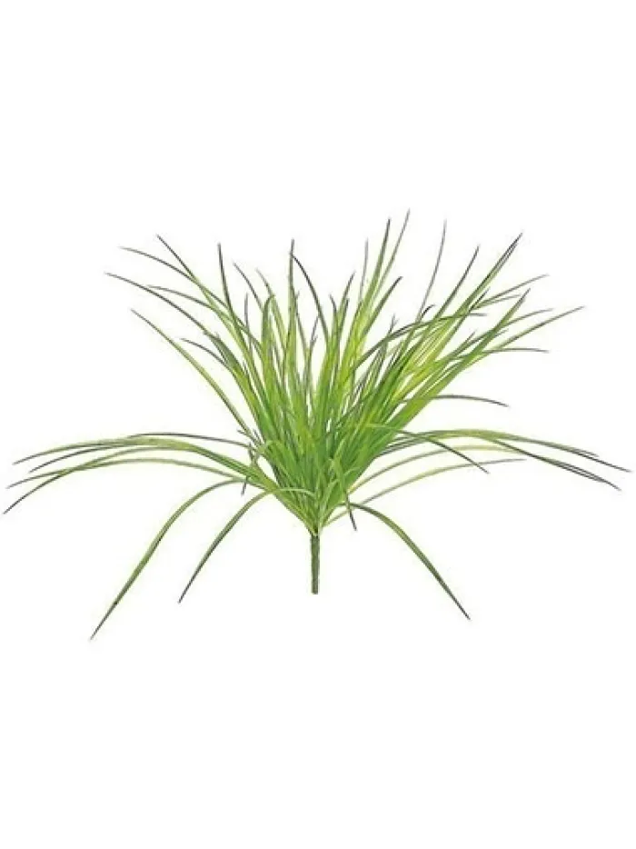 zebra_grass_bush__in_ligh_0.webp Aldik Home Desk Plants | Artificial Grasses<Zebra Grass Bush 21 in. Light Green
